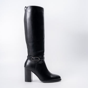 Amber Elegance - Black Casual Boots