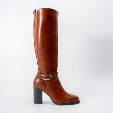 Amber Elegance – Camel Casual Boots