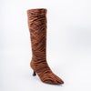 Timeless Heel - Zebra Casual Boots