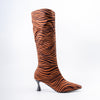 Timeless Heel - Zebra Casual Boots