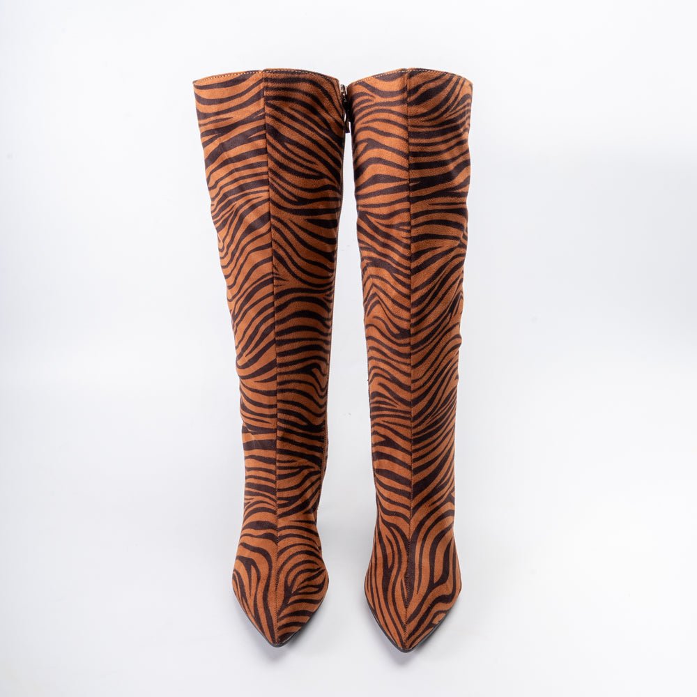 Timeless Heel - Zebra Casual Boots - view 3