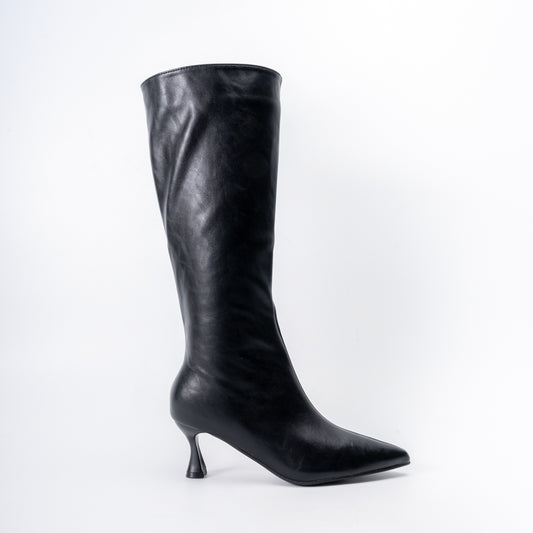 Timeless Heel - Black Casual Boots