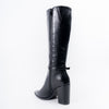Cozy Flex - Black Casual Knee Boots