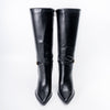 Cozy Flex - Black Casual Knee Boots