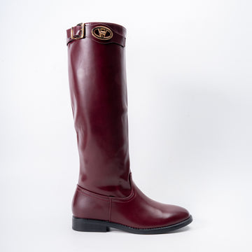 Imperial Crest - Maroon Casual Boots