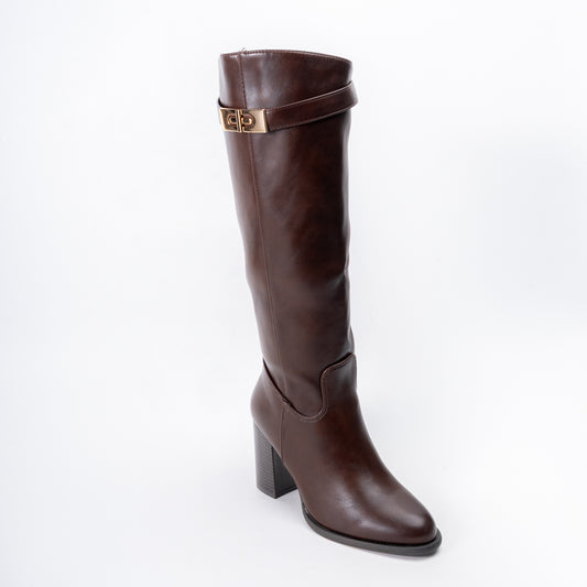 Night Glam – Coffee Casual Boots