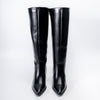 Enigma Stiletto - Black Casual Knee Boots