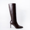 Enigma Stiletto - Coffee Casual Knee Boots