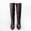 Enigma Stiletto - Coffee Casual Knee Boots