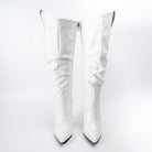 Croc Diva - White Heel Boots - view 3