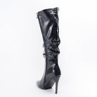 Croc Diva - Black Heel Boots - view 5