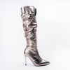 Boot Up Babe - Gun Metal Partywear Boots .