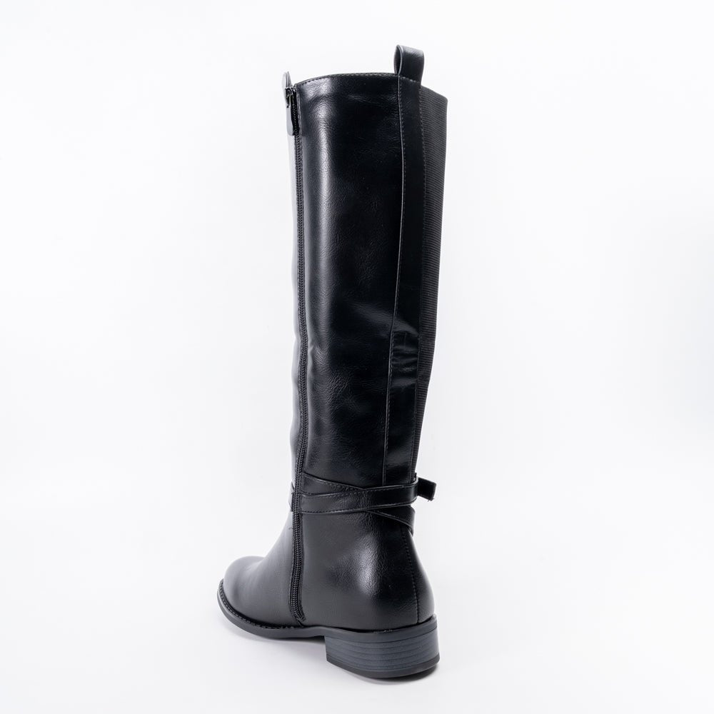 Regal Rider – Black Casual Boots - view 5