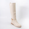 Regal Rider - White Casual Boots