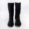 Nordic Charm - Black Casual Fur Boots