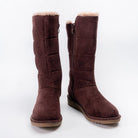 Nordic Charm - Coffee Casual Fur Boots - view 4