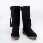 Glacial Muse - Black Casual Fur Boots - view 4