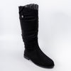Cozy Slouch - Black Casual Boots