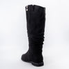 Cozy Slouch - Black Casual Boots