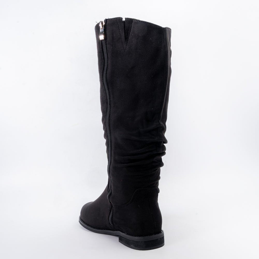 Cozy Slouch - Black Casual Boots - view 5
