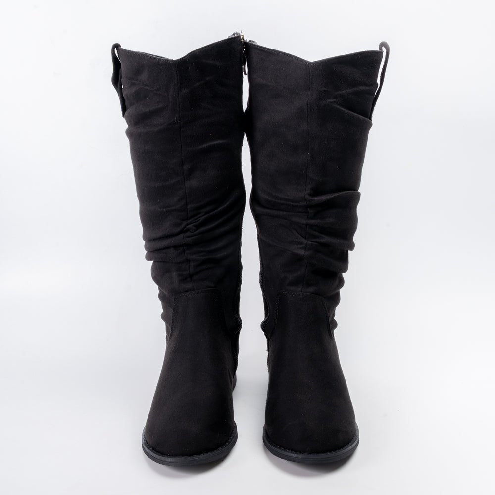 Cozy Slouch - Black Casual Boots - view 3