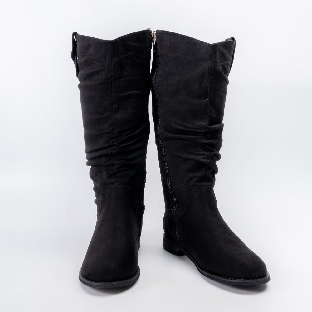 Cozy Slouch - Black Casual Boots - view 4