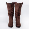 Cozy Slouch - Coffee Casual Boots