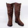 Cozy Slouch - Coffee Casual Boots