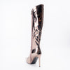 Metallic Muse - Gun Metal Partywear Boots .
