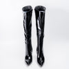 Metallic Muse - Black Partywear Boots .
