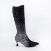 Rocking Vibes - Black Partywear Boots