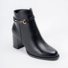 Diva Dazzle - Black Ankle Boots