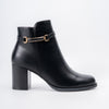 Diva Dazzle - Black Ankle Boots