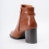 Diva Dazzle - Camel Ankle Boots