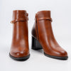 Diva Dazzle - Camel Ankle Boots