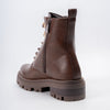 Shadow Flex - Coffee Lace-up Boots