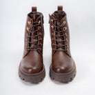 Shadow Flex - Coffee Lace-up Boots - view 3