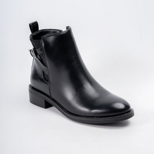 Swift Edge - Black Ankle Boots