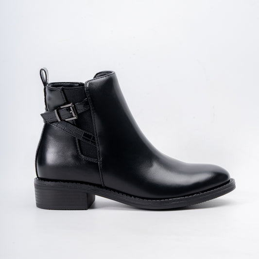 Swift Edge - Black Ankle Boots