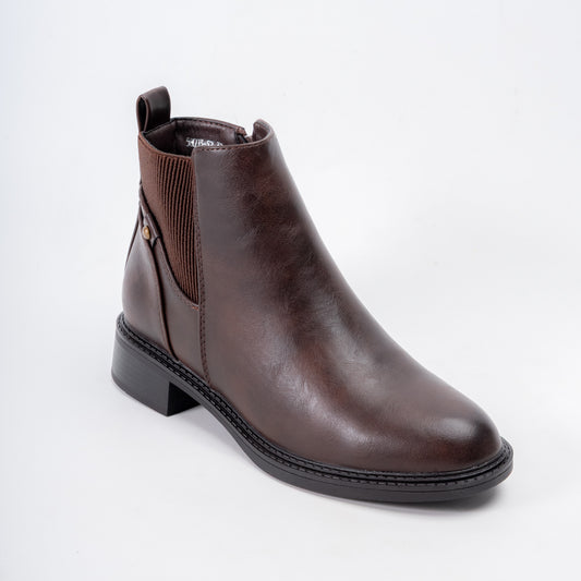 Urban Ease - Coffee Casual Boots