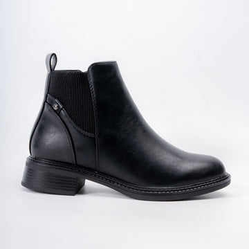 Urban Ease - Black Casual Boots