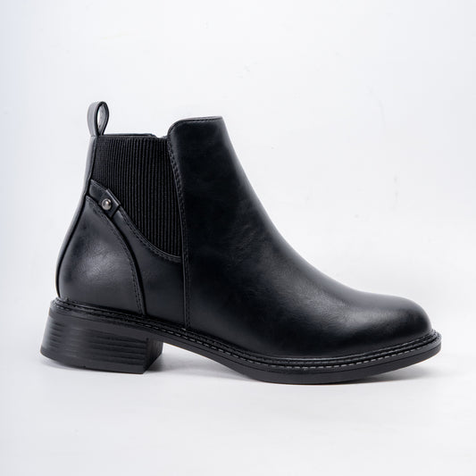 Urban Ease - Black Casual Boots