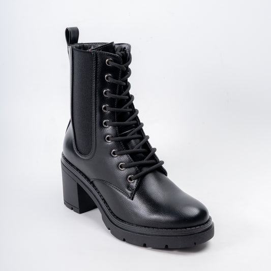 Luxury Step - Black Ankle Boots