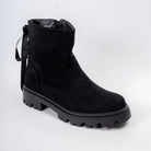 Ribbon Step - Black Ankle Boots - view 2