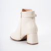 Winter Charm - White Ankle Boots