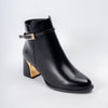 Winter Charm - Black Ankle Boots