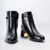 Winter Charm - Black Ankle Boots
