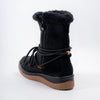 Winter Luxe - Black Casual Fur Boots