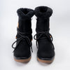 Winter Luxe - Black Casual Fur Boots