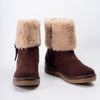 Fur Haven - Coffee Casual Boots